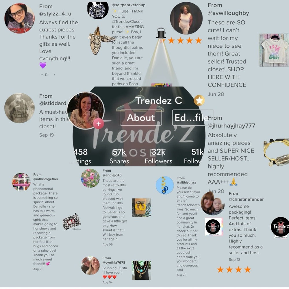 TrendeZcloset is live ❤️ Flyer To Be Notified When I Go Live ❤️☮️🫶🏼 - Picture 4 of 10
